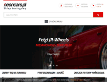 Tablet Screenshot of neoncars.pl